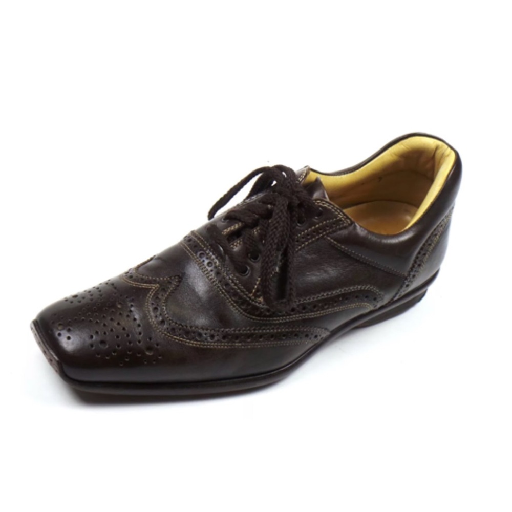 TROFEO by Stefano Branchini Leather Wingtip Square